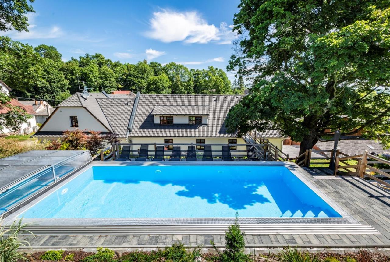 Relax pension Schonwald Budisov nad Budisovkou Dış mekan fotoğraf